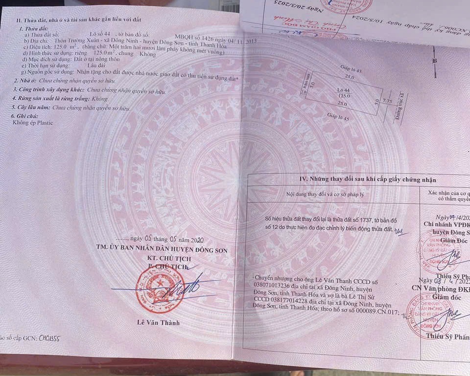 Nhà Đẹp – Cần Bán Nhanh Biệt Thự 2 Tầng Tại xã Đông Ninh huyện Đông Sơn, tỉnh Thanh Hóa - Ảnh 1