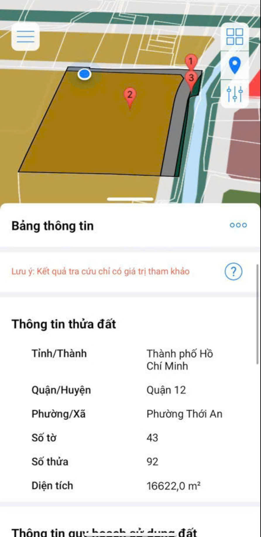 BÁN 2743,7M² ĐẤT NGAY KHU BIỆT THỰ PHÂN LÔ QUỐC LỘ 1A, THỚI AN, Q12 - Ảnh 3