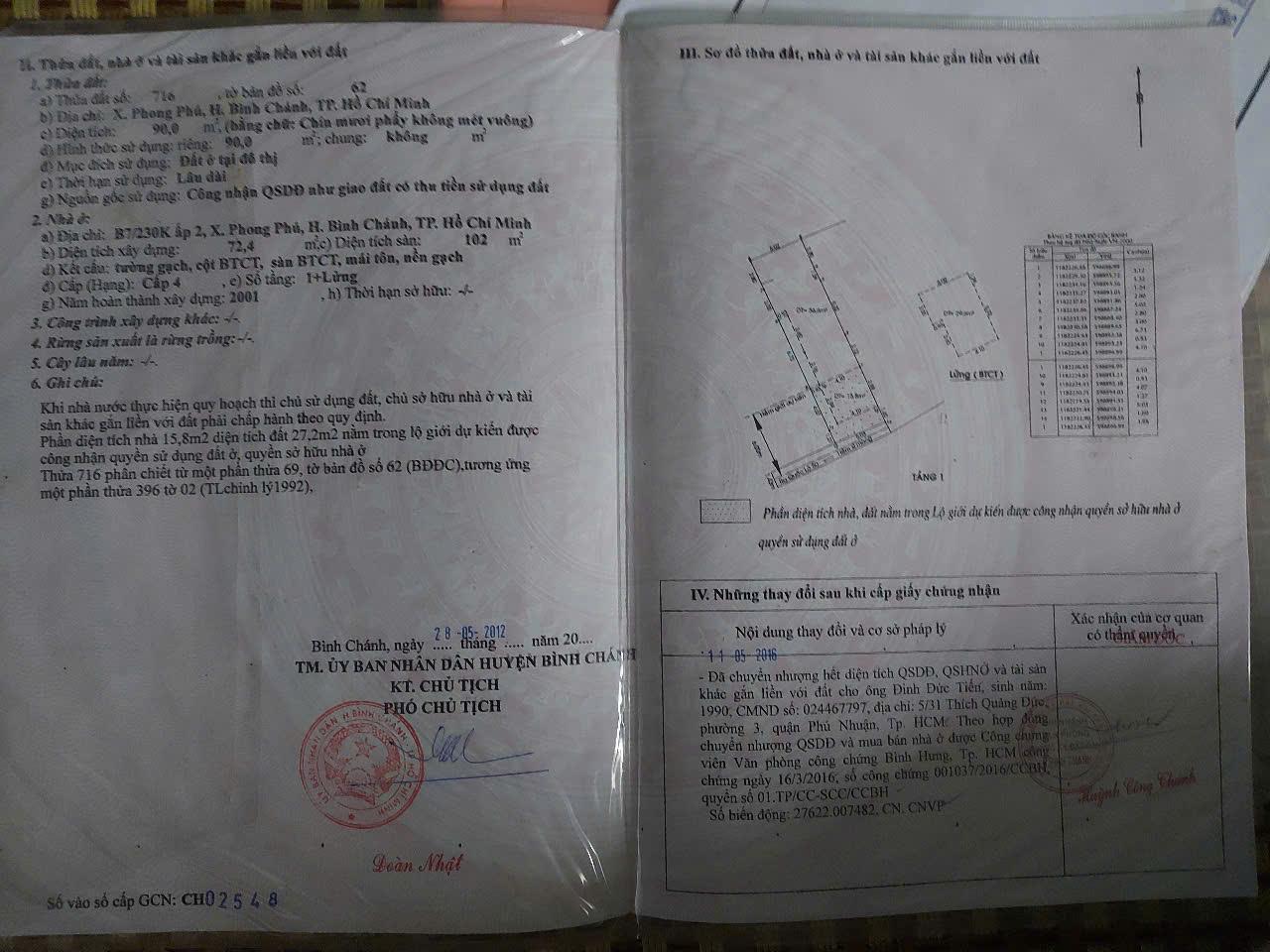 Nhà Đẹp – Cần Bán Nhanh Nhà Cấp 4 Tại Ấp 2, Xã Phong Phú, Huyện Bình Chánh, Tp Hồ Chí Minh - Ảnh 2