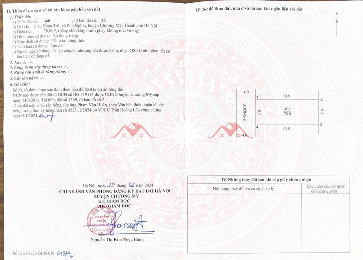 CHÍNH CHỦ BÁN LÔ ĐẤT 70M GẦN NGAY KHU CÔNG NGHIỆP PHÚ NGHĨA-CHƯƠNG MỸ-HÀ NỘI - Ảnh 4
