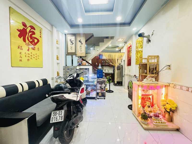 NHÀ ĐẸP TÂN BÌNH ĐƯỜNG NGUYỄN SỸ SÁCH -  1 TRỆT 1 LẦU - 2 PN - 27M HẺM NHỰA 3M - GIÁ CHỈ 3.85 TỶ - Ảnh chính