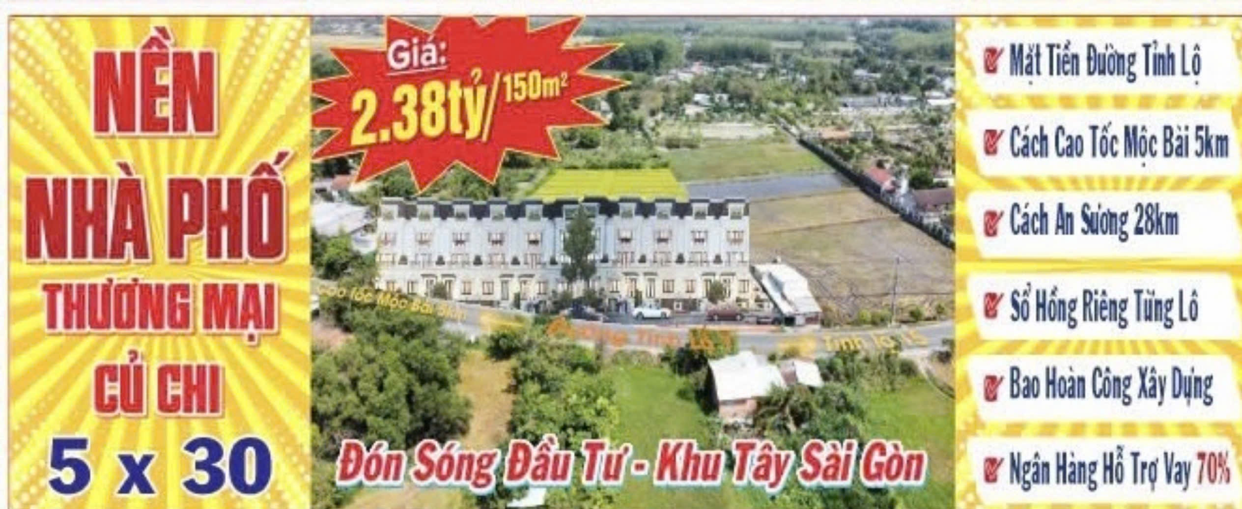 193m2 Đất Mặt Tiền TL7 An Nhơn Tây Củ Chi TP. Hồ Chí Minh có 2 tỷ x - Ảnh 1