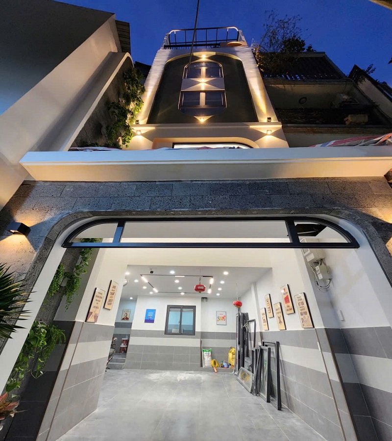 Bán CHDV đường Sư Vạn Hạnh, P10, Q10, 74m2, 6 tầng, nở hậu, mới toanh, dòng tiền 7% - Ảnh chính