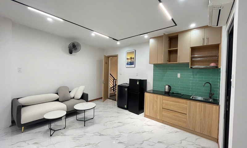 Bán CHDV đường Sư Vạn Hạnh, P10, Q10, 74m2, 6 tầng, nở hậu, mới toanh, dòng tiền 7% - Ảnh 2