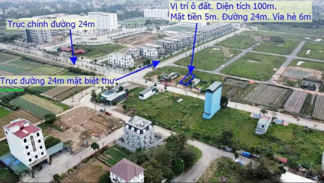 CIENCO5 MÊ LINH HÀ NỘI BÁN BIỆT THỰ 3 MẶT THOÁNG 355M GIÁ 19 TỶ SỔ ĐỔ - Ảnh 2