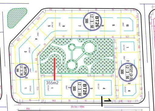 CIENCO5 MÊ LINH HÀ NỘI BÁN BIỆT THỰ 3 MẶT THOÁNG 355M GIÁ 19 TỶ SỔ ĐỔ - Ảnh 3