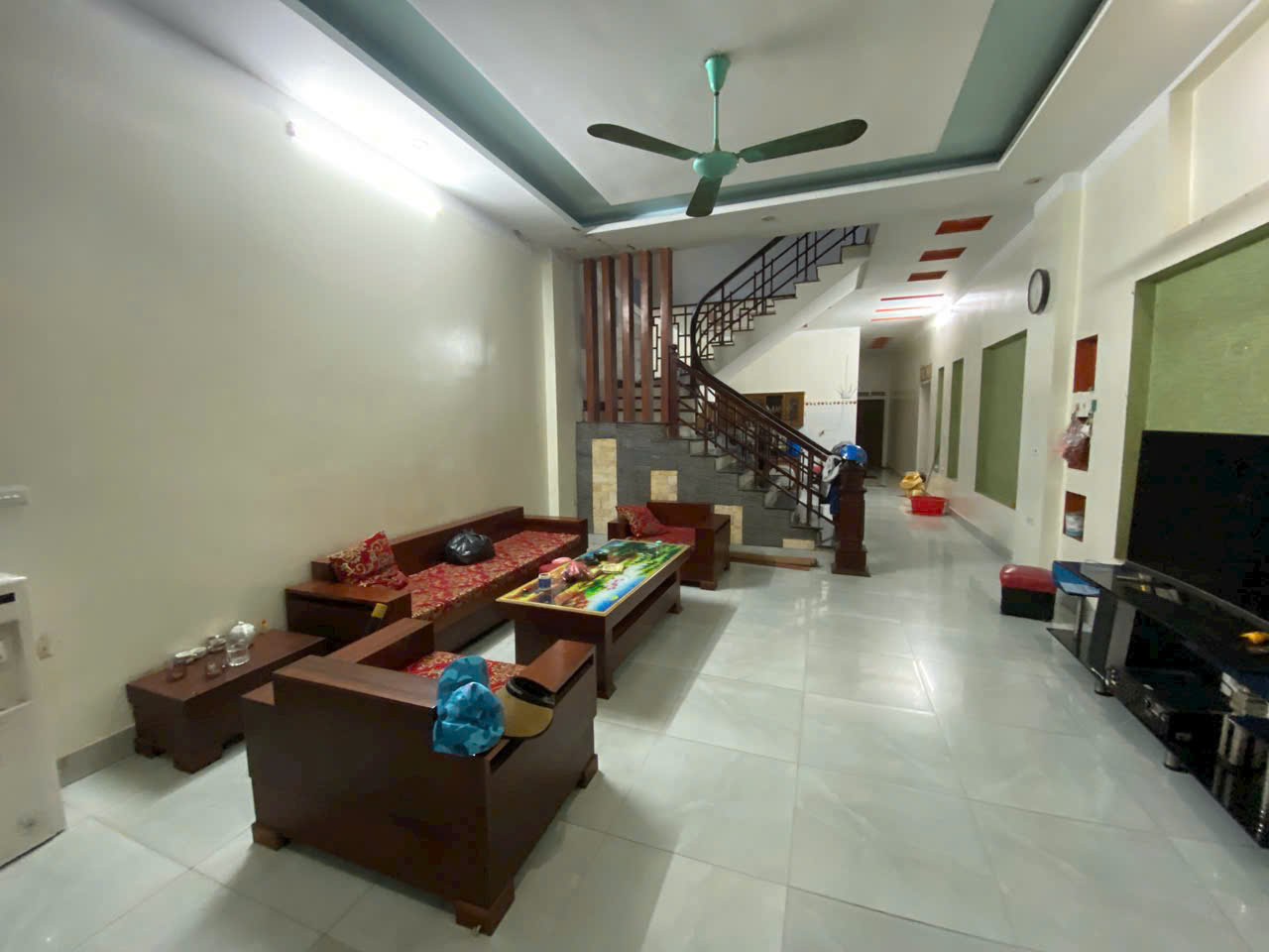 BÁN NHÀ KINH DOANH 185m2 THẠCH ĐÀ, MÊ LINH full thổ cư. Trục chính Kinh doanh sầm uất. TẶNG NHÀ 3 - Ảnh 1