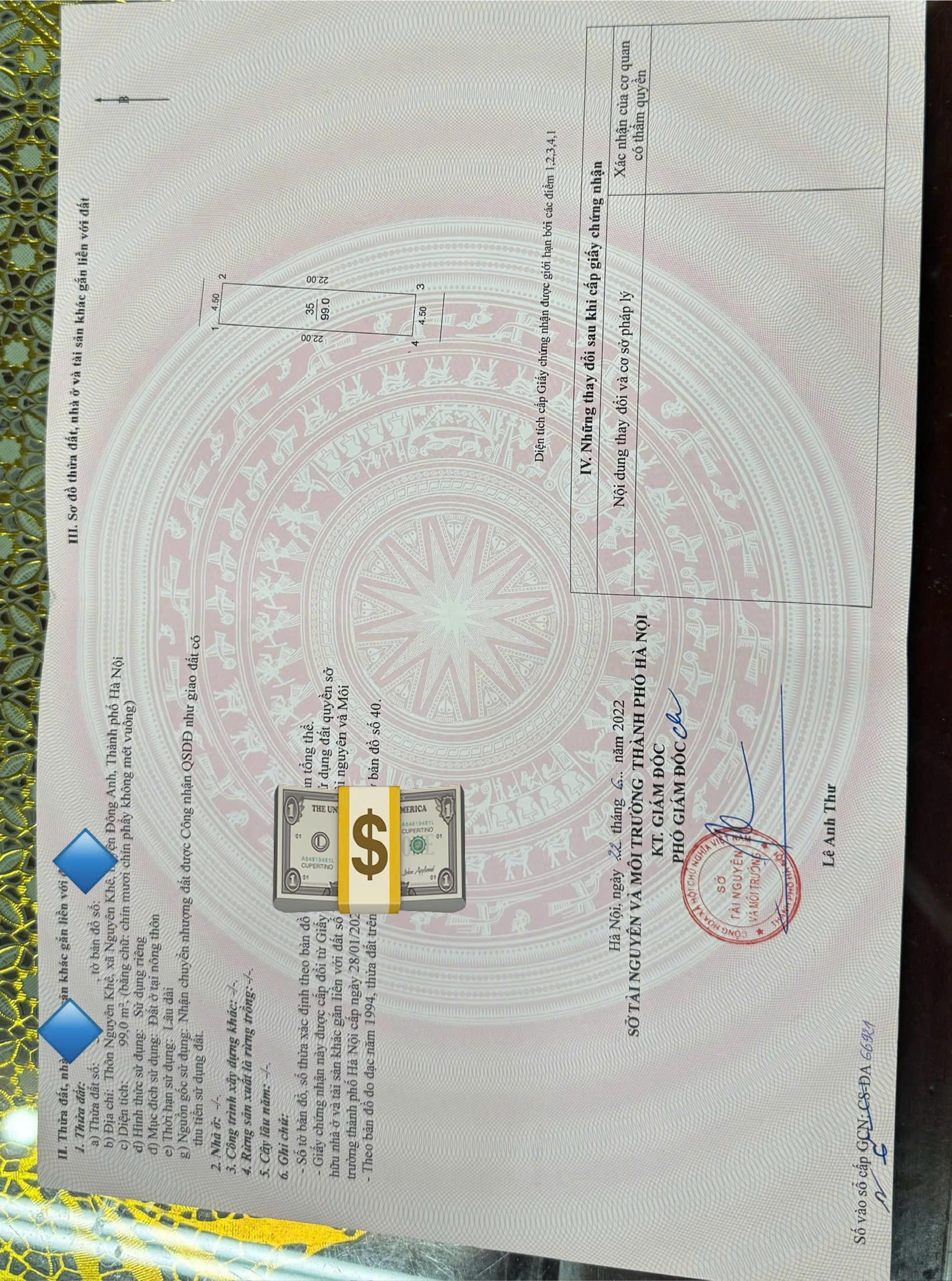 99M NGUYÊN KHÊ, ĐÔNG ANH - TRỤC CHÍNH 2 MẶT ĐƯỜNG TRƯỚC SAU - Ảnh chính