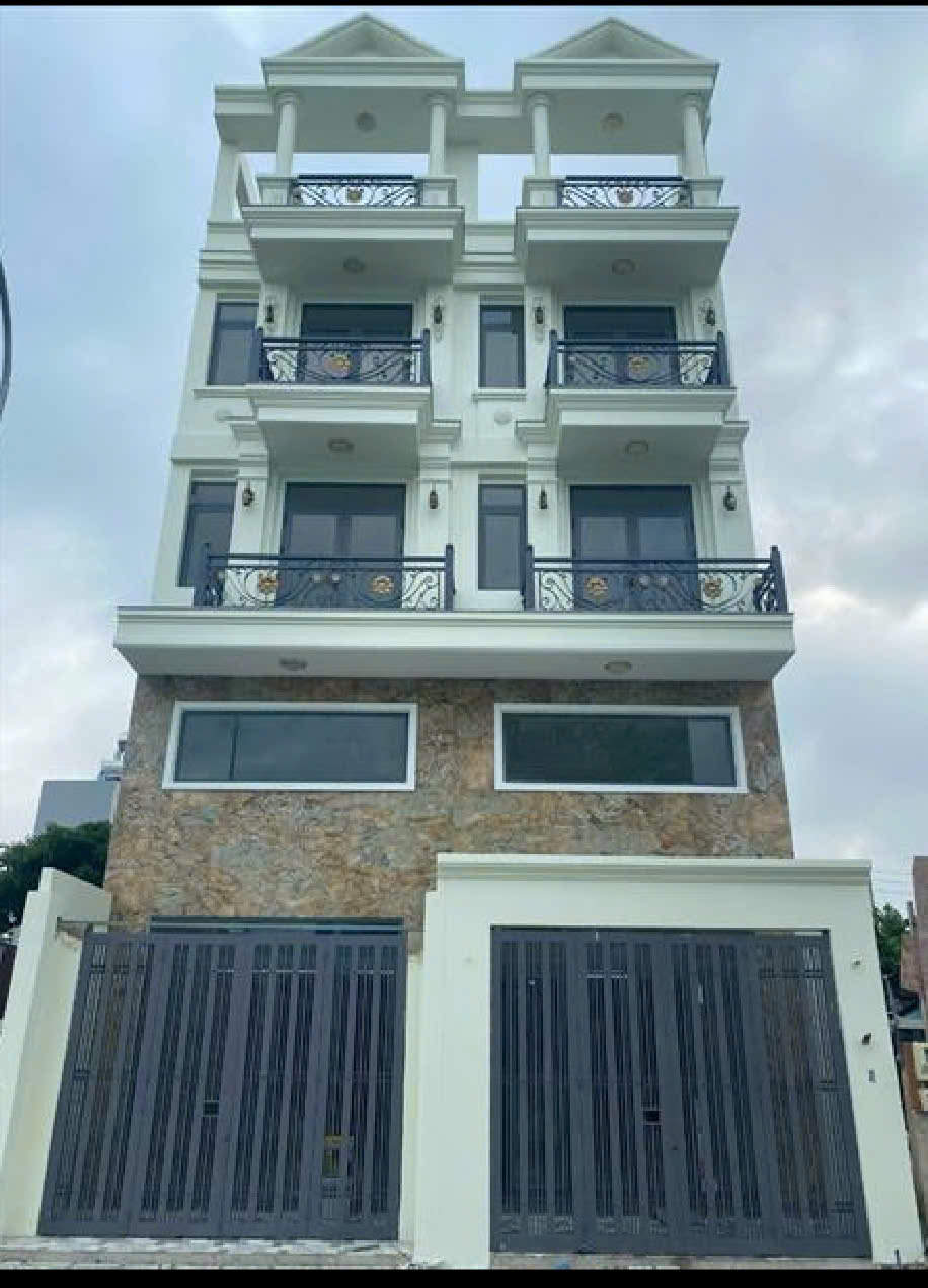 Nhà đẹp 5 tầng (4x16) mặt tiền nhánh Hà Huy Giáp, Thạnh Lộc, Q12 Giá hợp lý - Ảnh chính