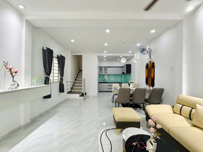 BÌNH THẠNH - NHÀ ĐẸP FULL NỘI THẤT - 37m2 (4.3x9) - 3 TẦNG SÂN THƯỢNG - 3PN 3WC - CHỈ 4.xx TỶ TL - Ảnh chính