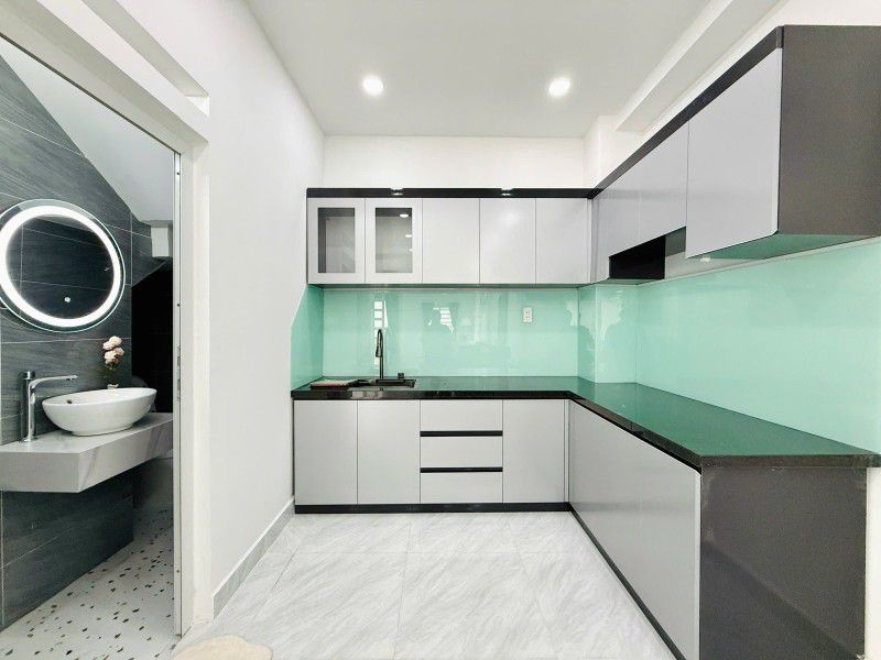 BÌNH THẠNH - NHÀ ĐẸP FULL NỘI THẤT - 37m2 (4.3x9) - 3 TẦNG SÂN THƯỢNG - 3PN 3WC - CHỈ 4.xx TỶ TL - Ảnh 2