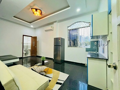 CHO THUÊ CĂN HỘ STUDIO FULL NỘI THẤT - QUẬN 1 - GẦN CÔNG TRƯỜNG CỘNG HOÀ - Ảnh 2