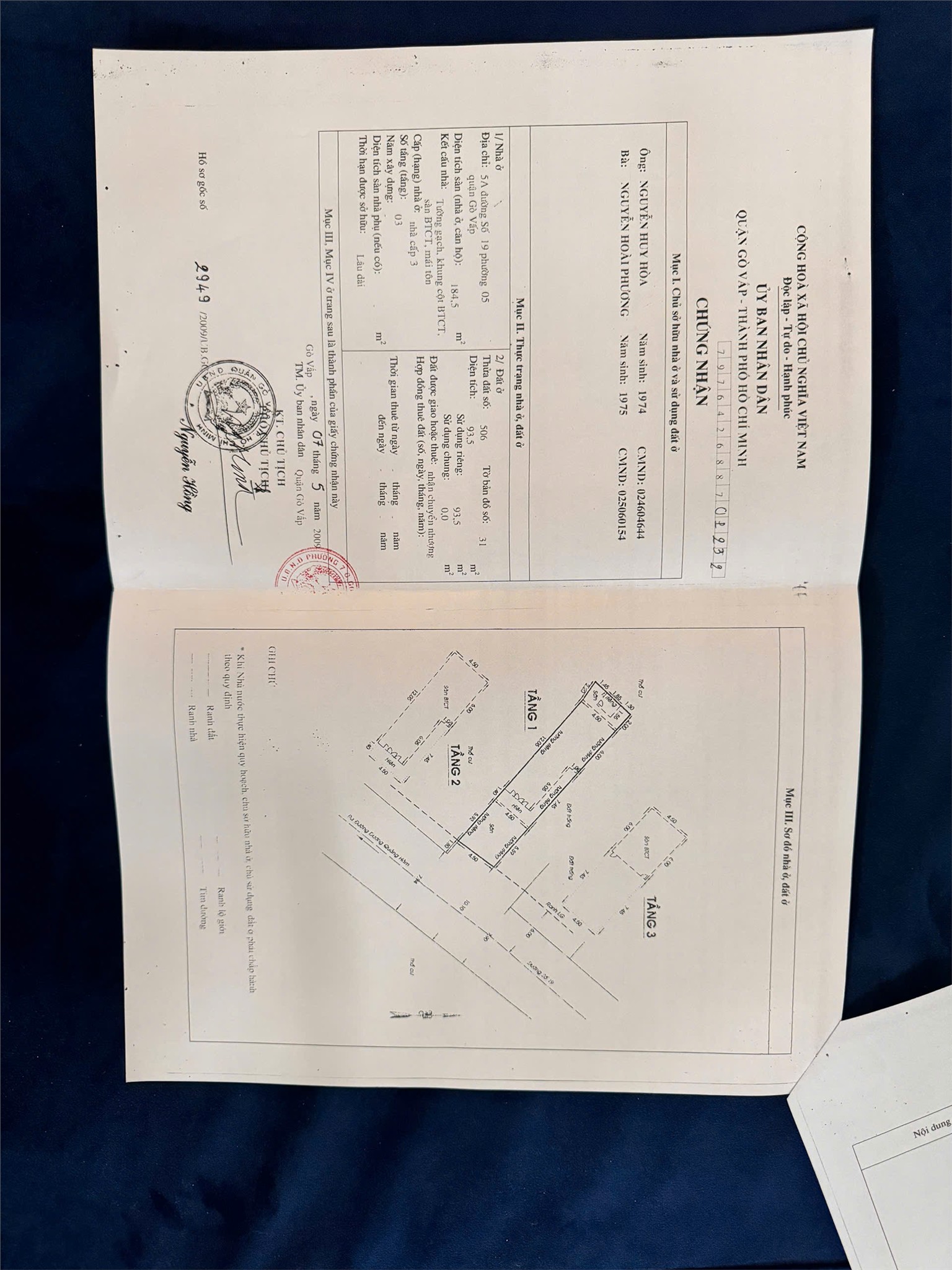 CHÍNH CHỦ CẦN BÁN CĂN NHÀ ĐẸP  Tại  364/10/2 Dương Quảng Hàm,  phường 5, Gò Vấp, HCM - Ảnh 1