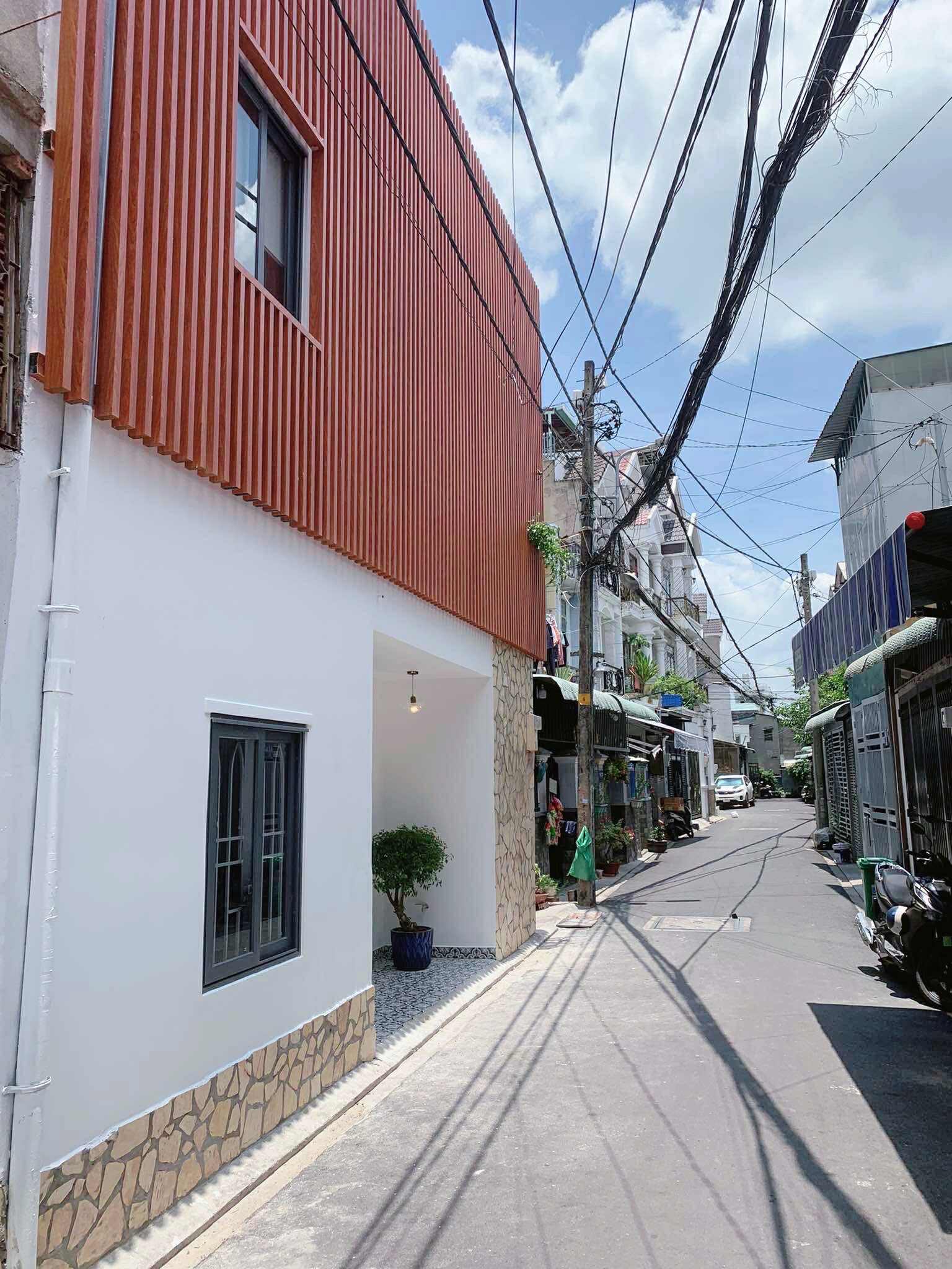 Căn góc hxh full nt Thới An 16 Q12 , 42m2-2tang , thiết kế homestay độc lạ , 4 tỷ nhỉnh 0932030061 - Ảnh 3
