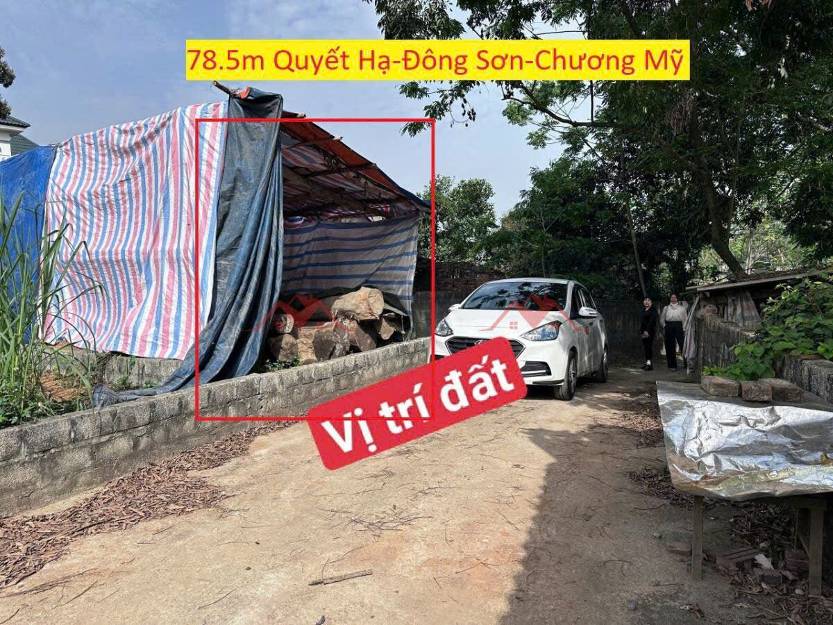 CHÍNH CHỦ BÁN LÔ ĐẤT 78,5M TẠI ĐÔNG SƠN-CHƯƠNG MỸ-HÀ NỘI - Ảnh chính