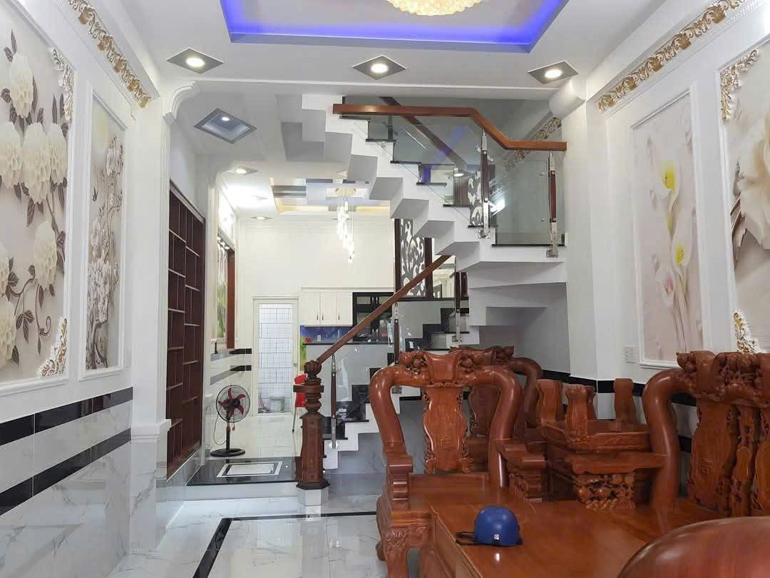 Nhà 4 Tầng (4x16) Đường 6m Hiệp Thành 45, Quận 12 Giá Rẻ hơn 5₫ - Ảnh 3