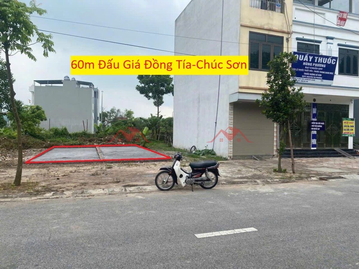 CHÍNH CHỦ BÁN LÔ ĐẤT 60M TẠI DỊCH VỤ ĐỒNG TÍA-TT CHÚC SƠN-CHƯƠNG MỸ-HÀ NỘI - Ảnh chính