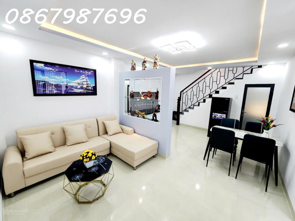 Bán nhà 2 tầng 2 mặt tiền hẻm Hương Điền – Phước Hải, Nha Trang – gần đường Đồng Nai, full nội thất - Ảnh chính
