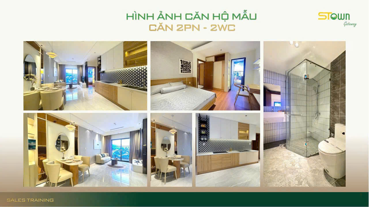 STOWN GATEWAY – CĂN HỘ 2PN CHỈ TỪ 1.79 TỶ Mặt tiền QL13, Vĩnh Phú – Thuận An – Bình Dương. - Ảnh 1