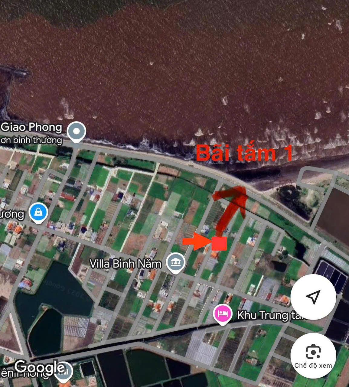 Bán nhanh lô 90m2 đất biển Quất Lâm view hồ, sát Khu nghỉ dưỡng Flamigo giá 1.5 tỷ - Ảnh 1