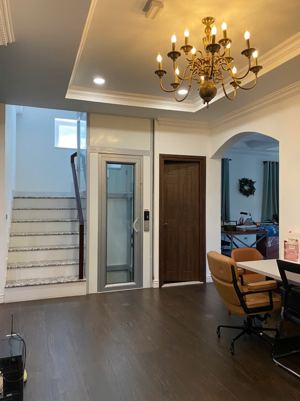 Cặp Bt đơn lập Kdc Cityland Q7 370m2 view sông,Full Nt,thang máy, Giá 70ty - Ảnh 4