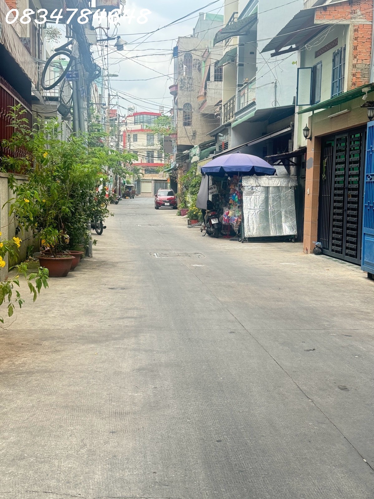Nhà HXH 8M không quy hoạch 85m2 khu cao tầng nhà cũ tiện xây mới kinh doanh căn hộ dịch vụ chỉ 7,95t - Ảnh chính