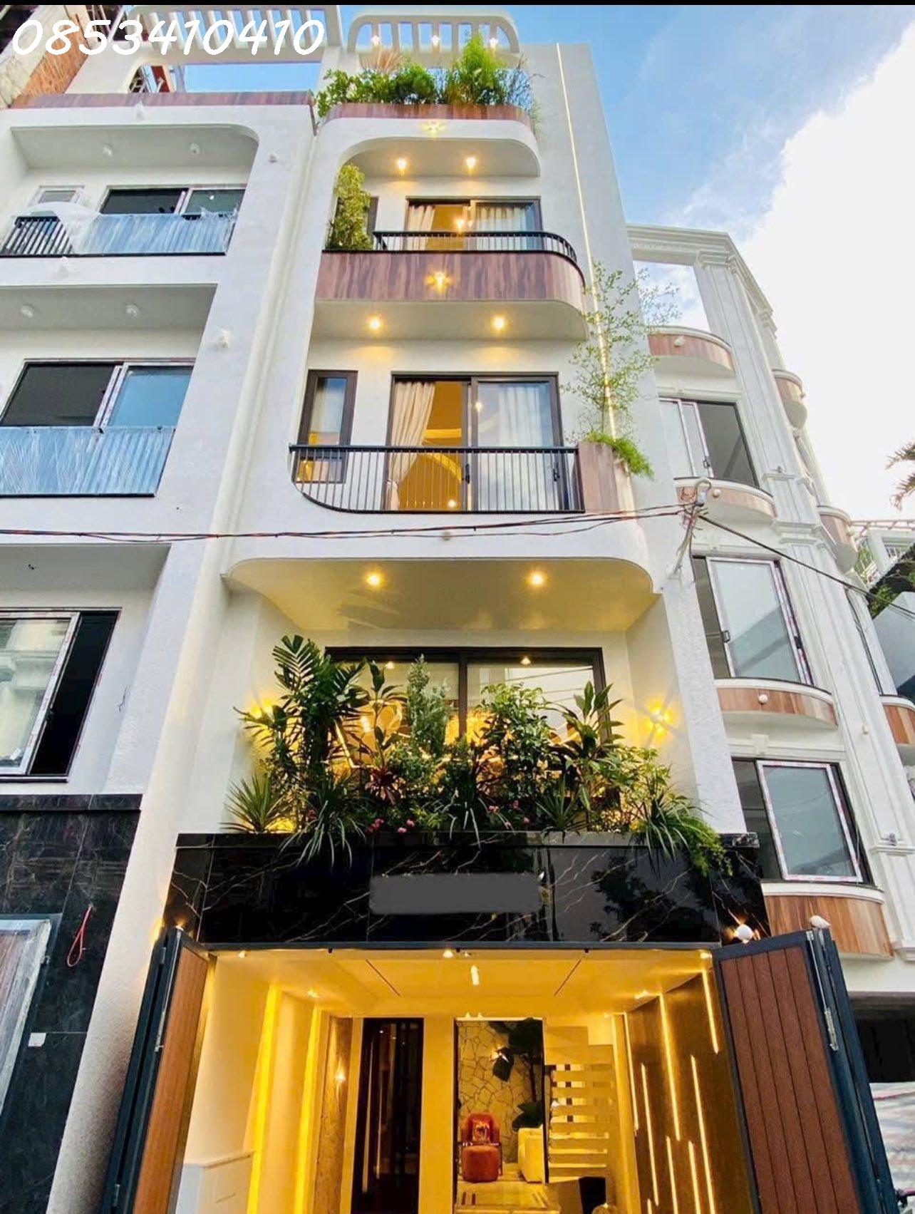 BÁN NHÀ PHẠM VĂN CHIÊU, P8, GÒ VẤP – 5 TẦNG, THANG MÁY, HẺM 8M – CHỈ 11.3 TỶ - Ảnh chính