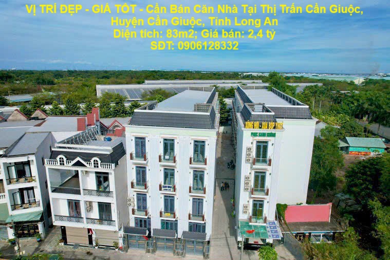 VỊ TRÍ ĐẸP - GIÁ TỐT - Cần Bán Căn Nhà Tại Thị Trấn Cần Giuộc, Huyện Cần Giuộc, Tỉnh Long An - Ảnh chính