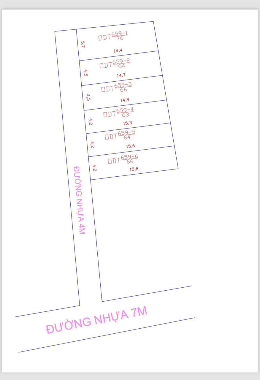 Cơ hội đầu tư cực tốt, đất sổ riêng thổ cư, đường nhựa 4m chỉ 1tỷ850/lô - Ảnh 3