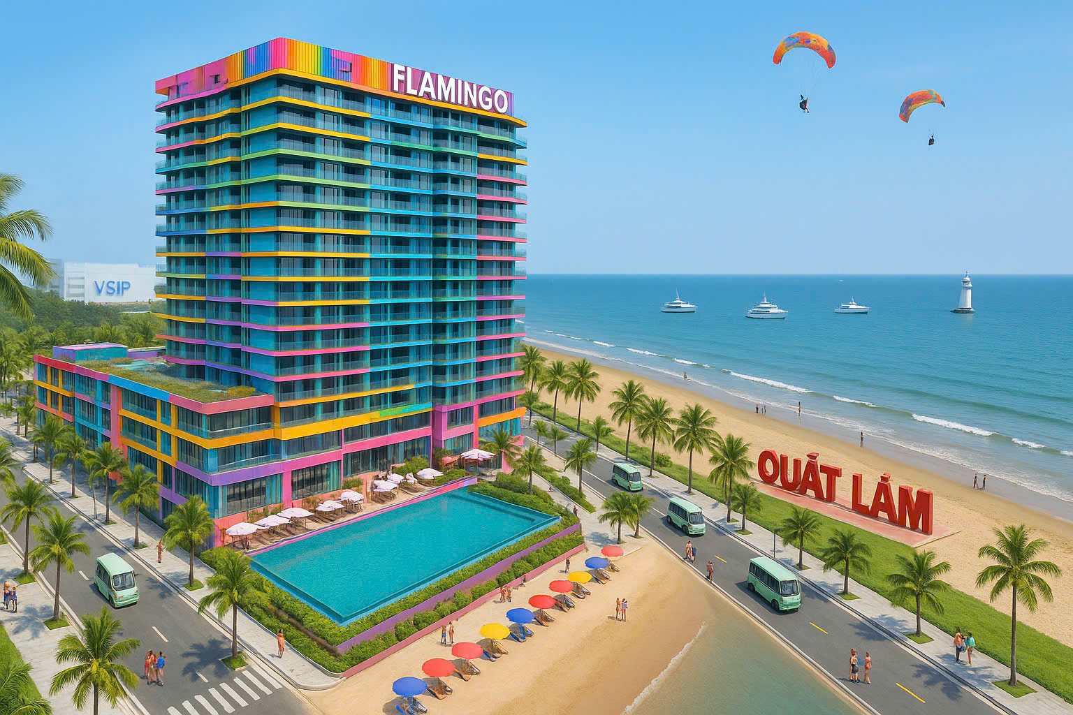 Bán đất biển Quất lâm 100m2, 5m mặt tiền, sát cạnh Flamingo - Ảnh 3