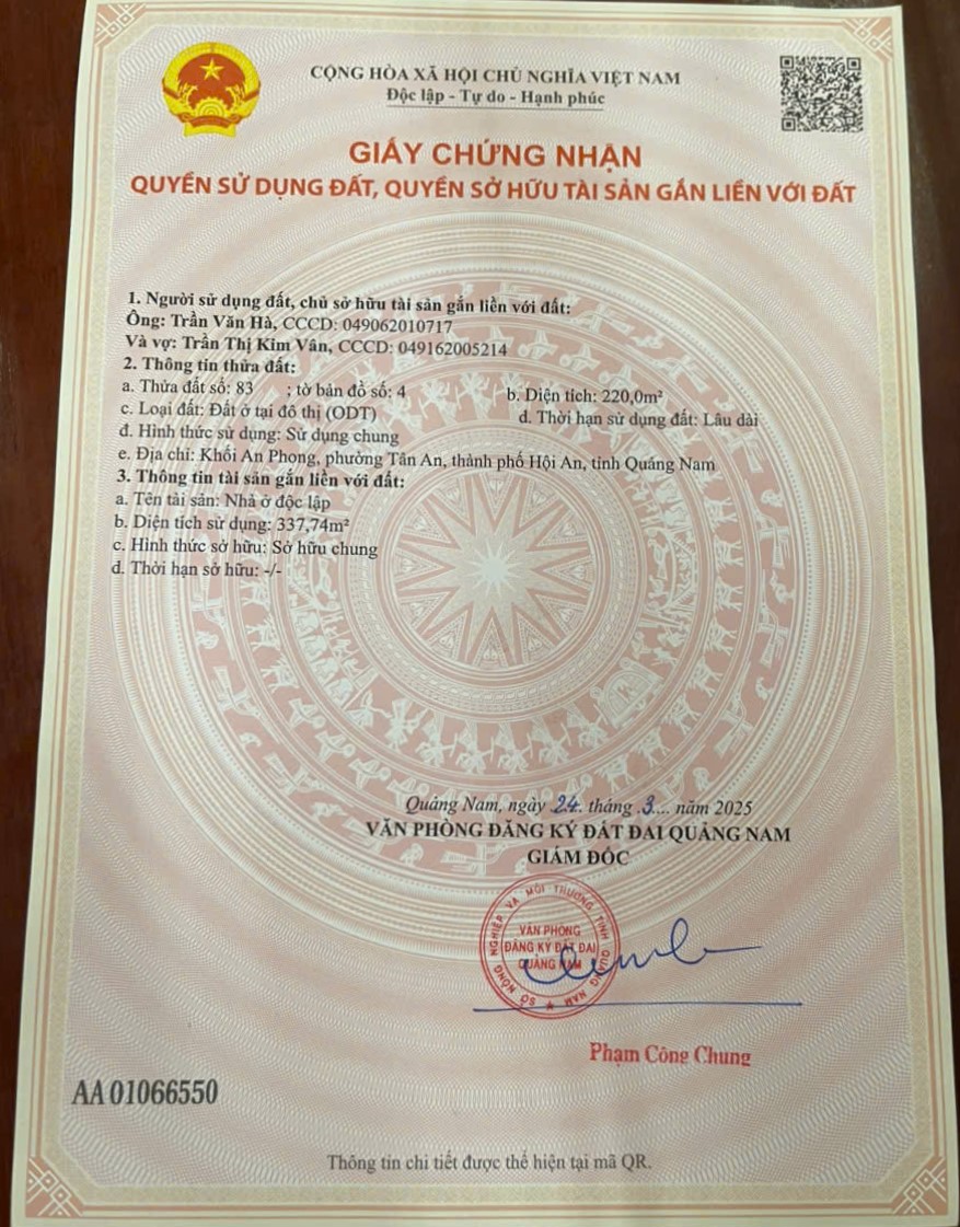 🌟 BÁN NHÀ TRUNG TÂM PHỐ CỔ HỘI AN – CÁCH CHÙA CẦU CHỈ 1KM – ĐẦU TƯ SINH LỜI CAO 🌟 - Ảnh 4