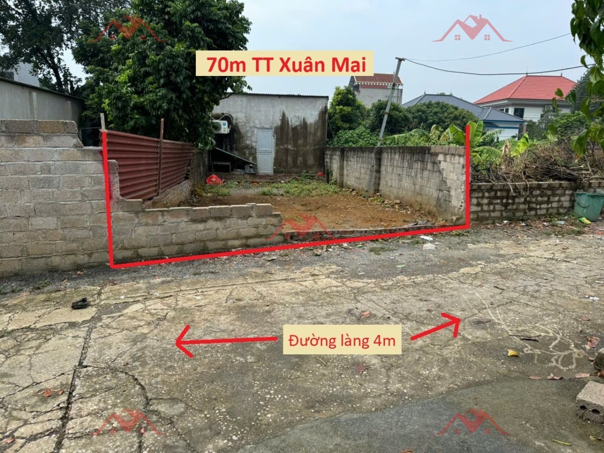 CHÍNH CHỦ BÁN LÔ ĐẤT 70M TẠI TT XUÂN MAI-CHƯƠNG MỸ-HÀ NỘI - Ảnh chính