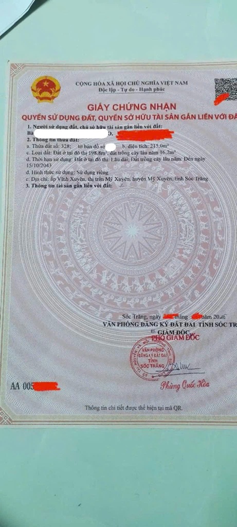 NHÀ ĐẸP - VỊ TRÍ ĐẮC ĐỊA - Chính Chủ Cần Bán Nhanh Căn Nhà Tại Thị Trấn Mỹ Xuyên, Sóc Trăng - Ảnh 1