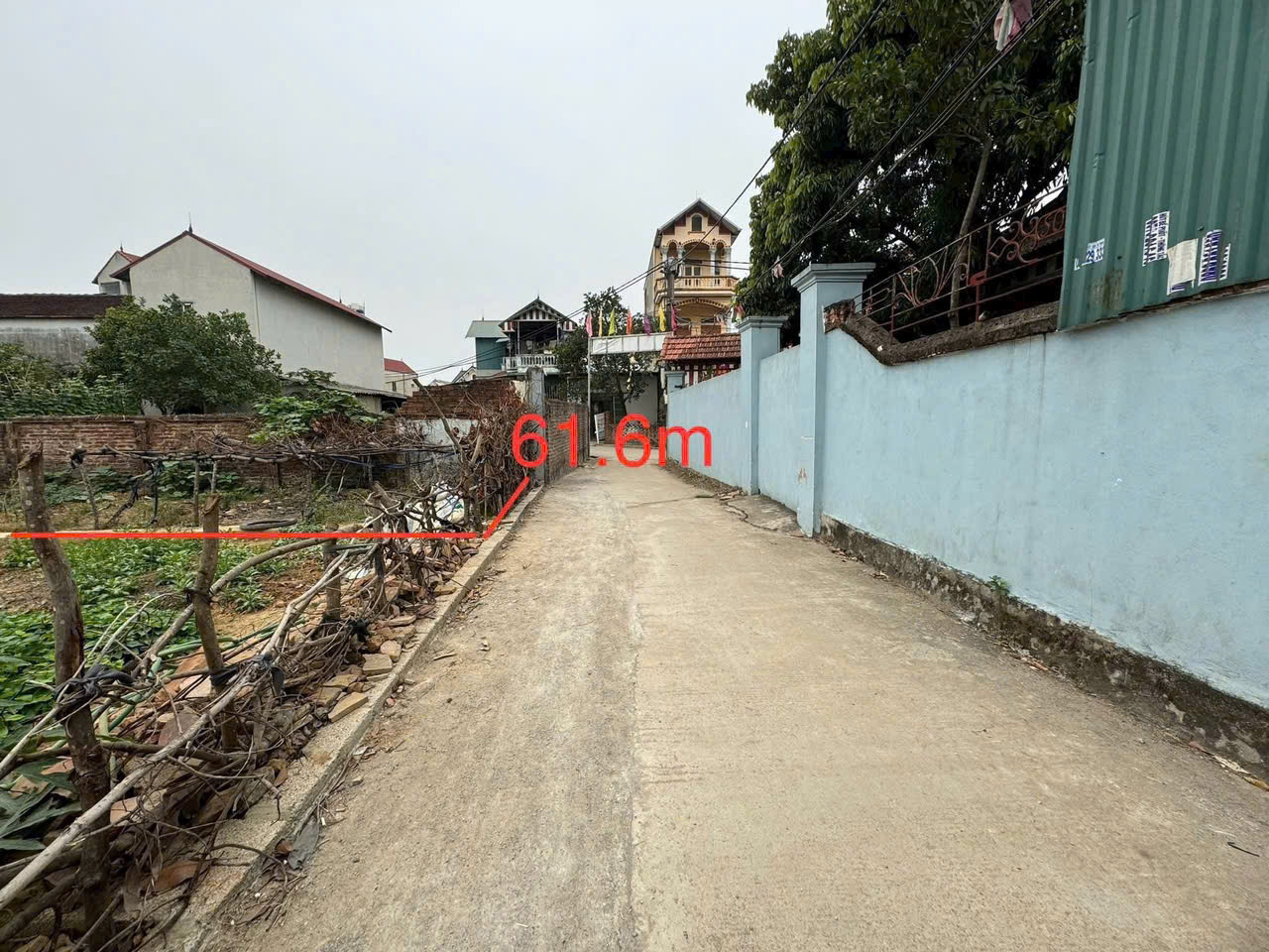 Hơn 1 tỷ có ngay mảnh tại Tốt Động - <br>Chương Mỹ - Hà Nội.<br>- DT: 61,6 m2 mặt tiền 4. hậu 4. - Ảnh 2