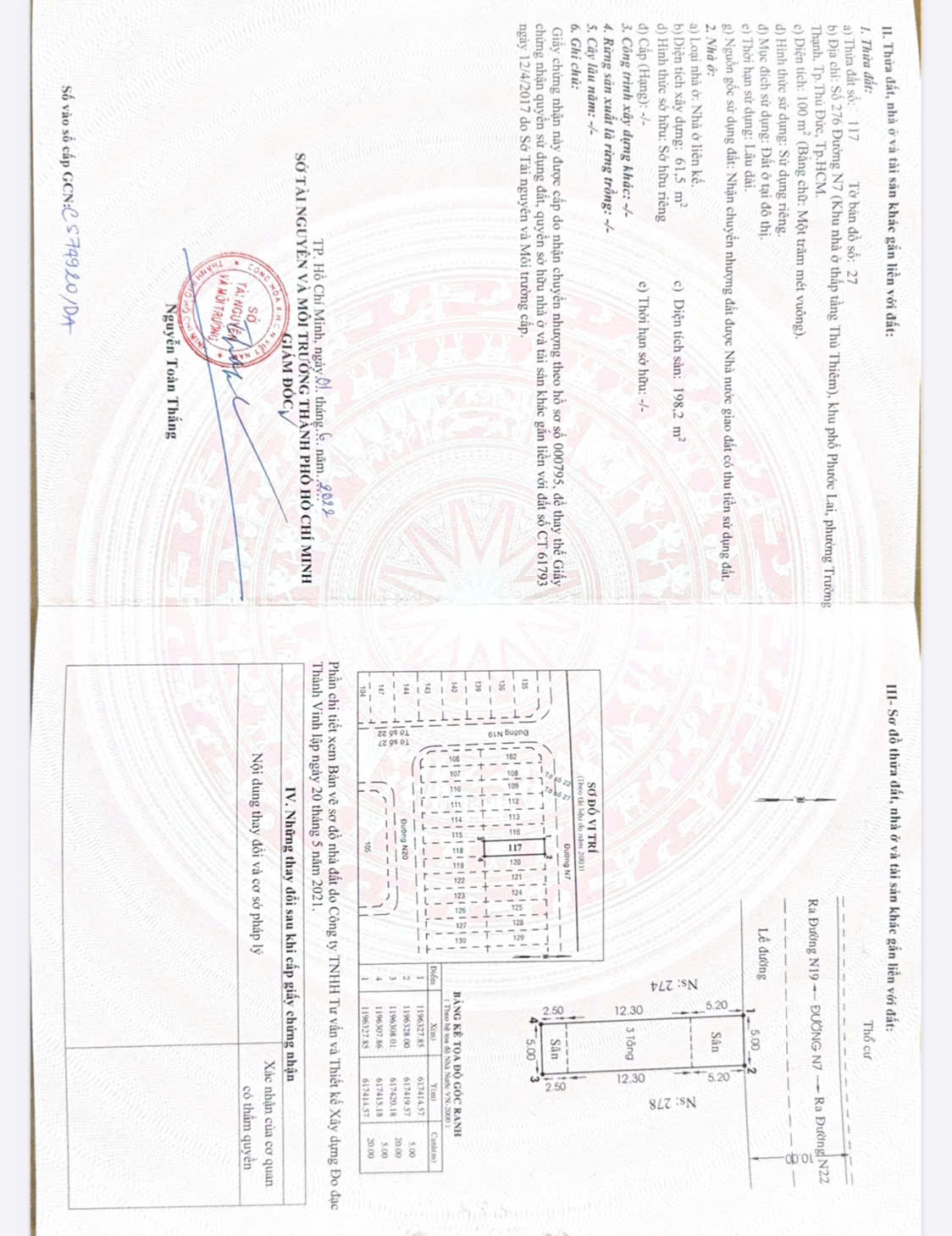 Chính chủ bán căn nhà phố 100m2 Đông Tăng Long giá có thương lượng tại Thủ Đức - Ảnh chính