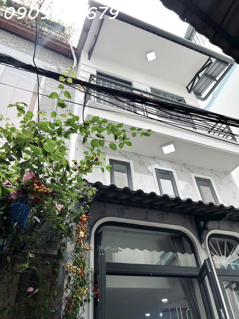 NHỎ XINH KHU VIP TRUNG TÂM Q10 - NHÀ 3 TẦNG MỚI ĐẸP 100% - HẺM THÔNG - NGANG 3 NỞ HẬU 4 - KHU VỰC - Ảnh 3