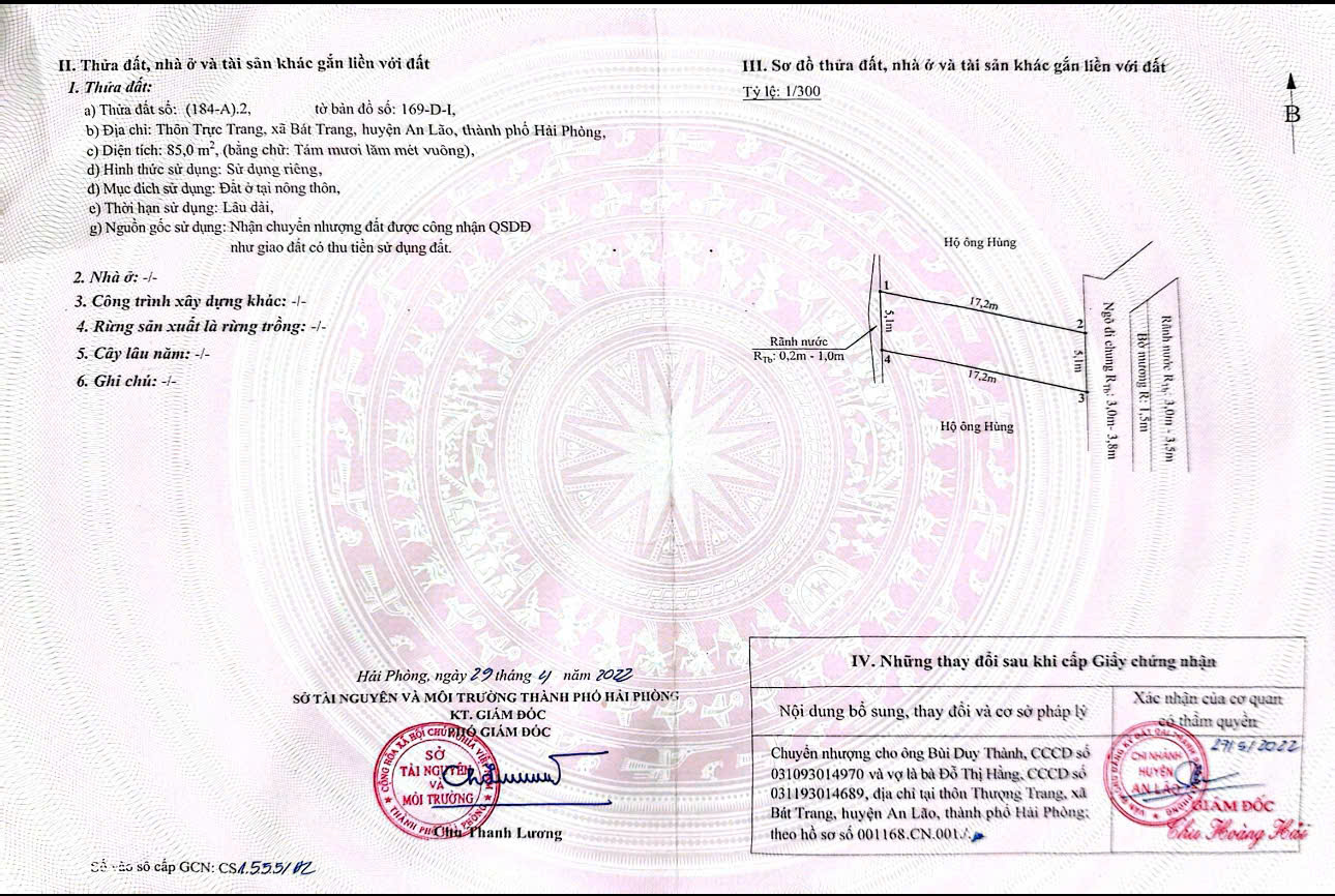 Chính chủ e chào bán 1 lô duy nhất ngay sát khu công nghiệp Tràng Duệ 3 đang khởi công - Ảnh 3