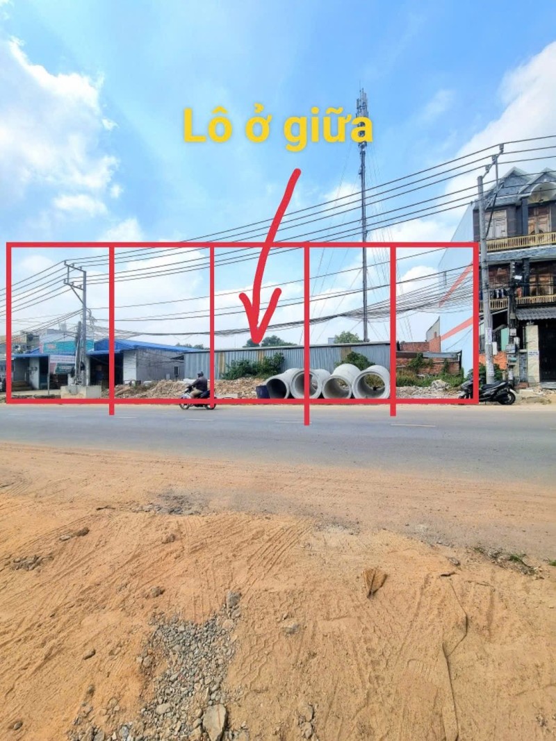 Bán đất MẶT TIỀN đường 20m Nguyễn Thị Tươi,gần KDL Hố Lang,giá rẻ - Ảnh 1