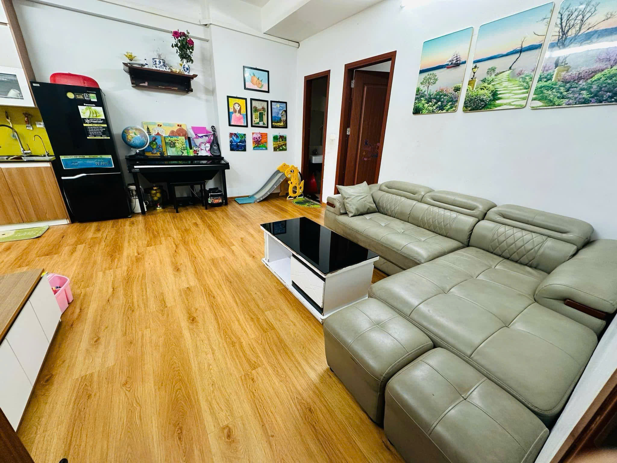 Bán căn hộ Đại Thanh, diện tích 60m-2pn,2vs , sổ đỏ chính chủ - Ảnh 1