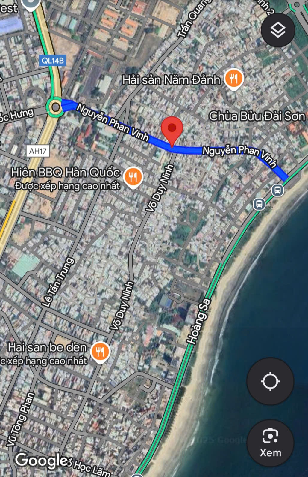 ĐẤT BIỂN CHÍNH CHỦ - MẶT TIỀN Đường Nguyễn Phan Vinh, Phường Thọ Quang, Sơn Trà - Đà Nẵng - Ảnh chính