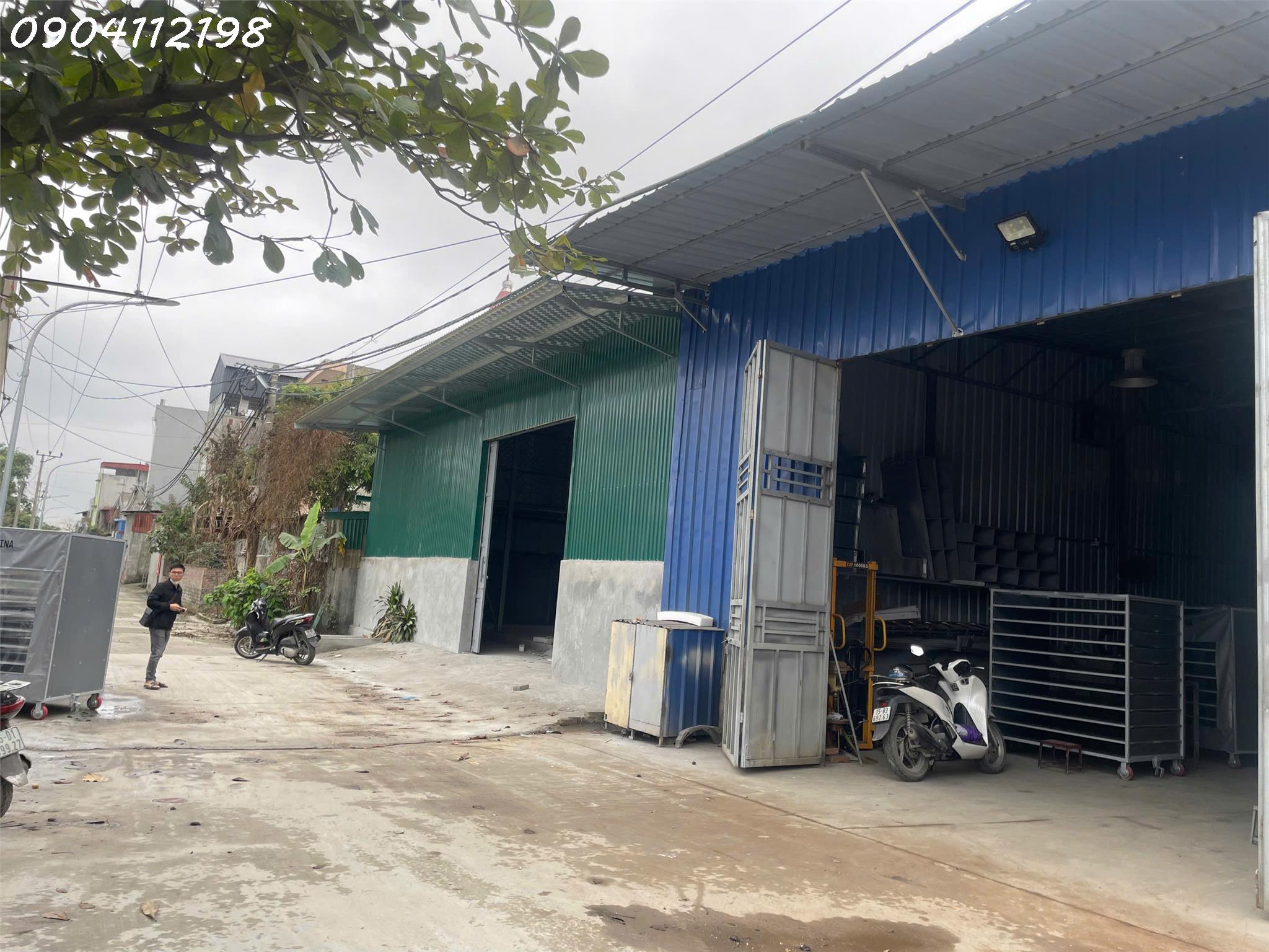 Chính chủ cho thuê kho xưởng 250m2 cạnh đường 10, Xã Bắc Sơn, An Dương, Hải Phòng - Ảnh chính