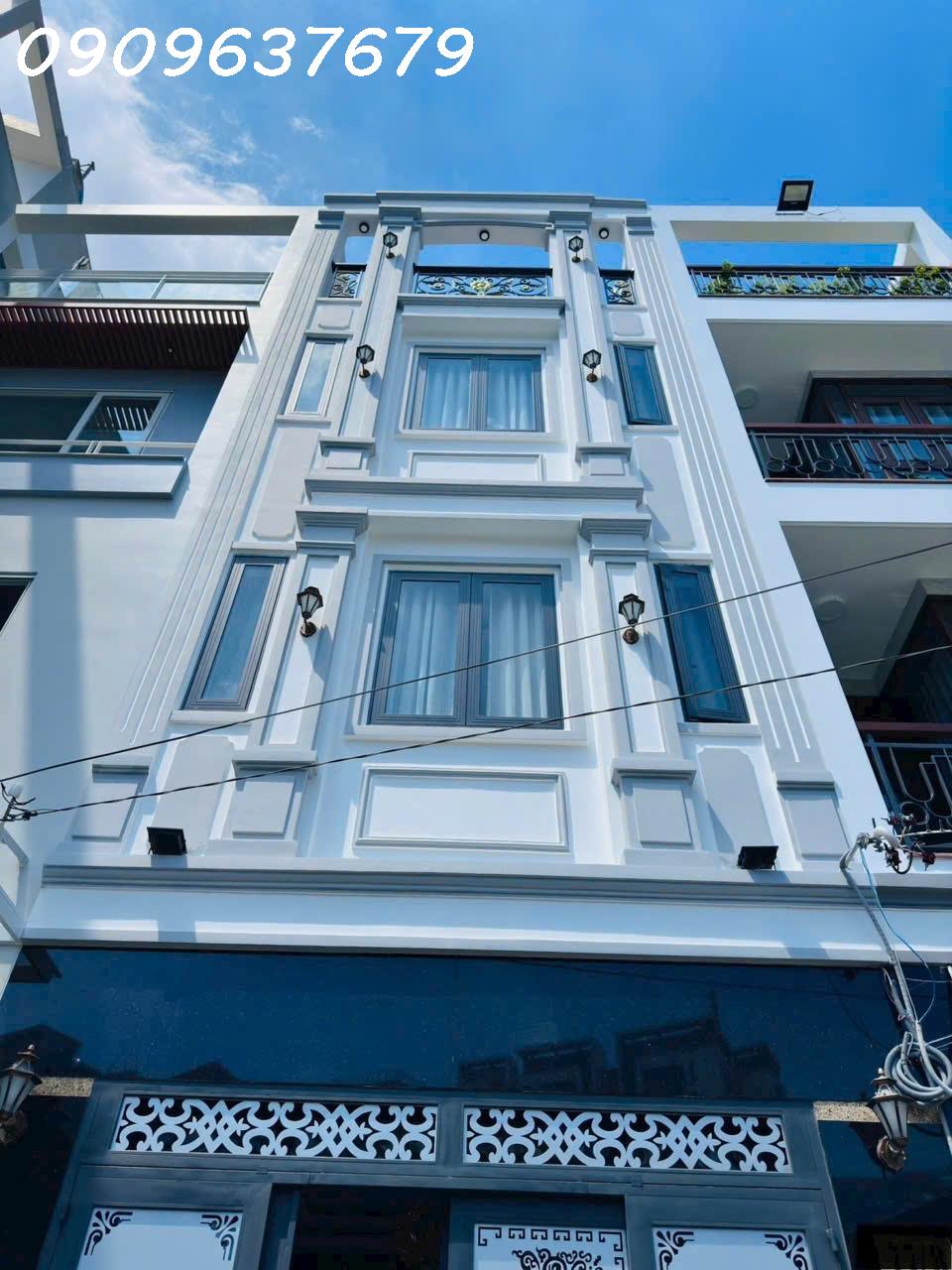 GẤP GẤP NHÀ MỚI 100% NGUYỄN BỈNH KHIÊM, GV- 4 TẦNG BTCT-TM- SỔ VUÔNG - HẺM XE TẢI ĐỖ CỬA - Ảnh chính