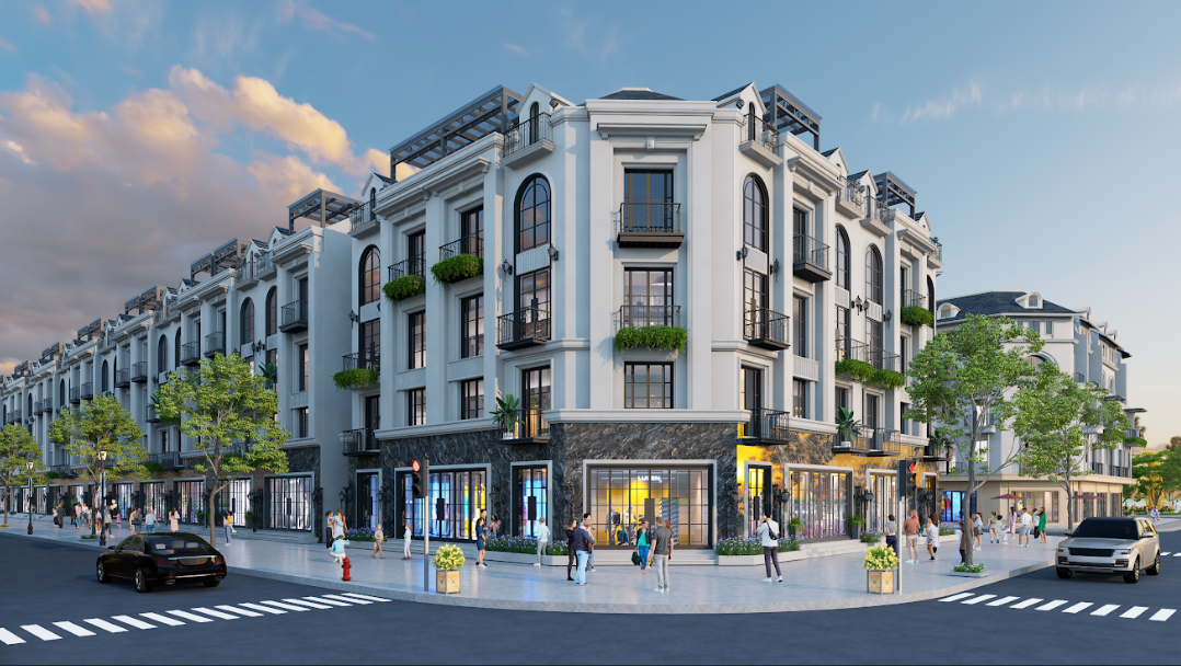 Bán nhà phố 5 tầng kinh doanh đỉnh, ô tô đỗ cửa, thông tứ phía tại KĐT Economy City Hưng Yên - Ảnh chính