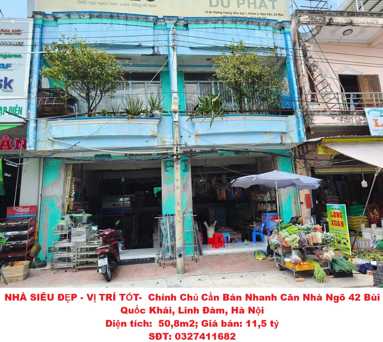 Bán 2 Căn Nhà Liền Kề Vị Trí Đẹp Ngay Chợ Năm Căn - Thị Trấn Năm Căn - Năm Căn - Cà Mau - Ảnh chính