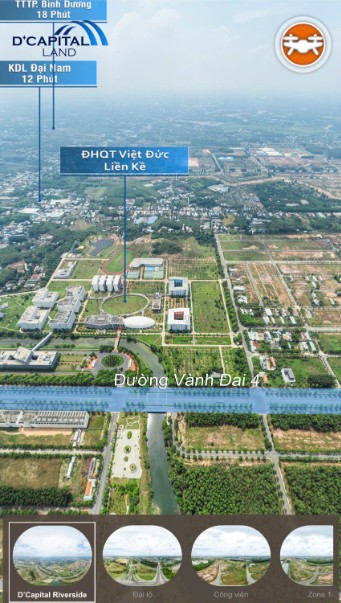 SỞ HỮU ĐẤT NỀN MẶT TIỀN VÀNH ĐAI 4 P. THỚI HÒA, BẾN CÁT, BÌNH DƯƠNG - Ảnh 3