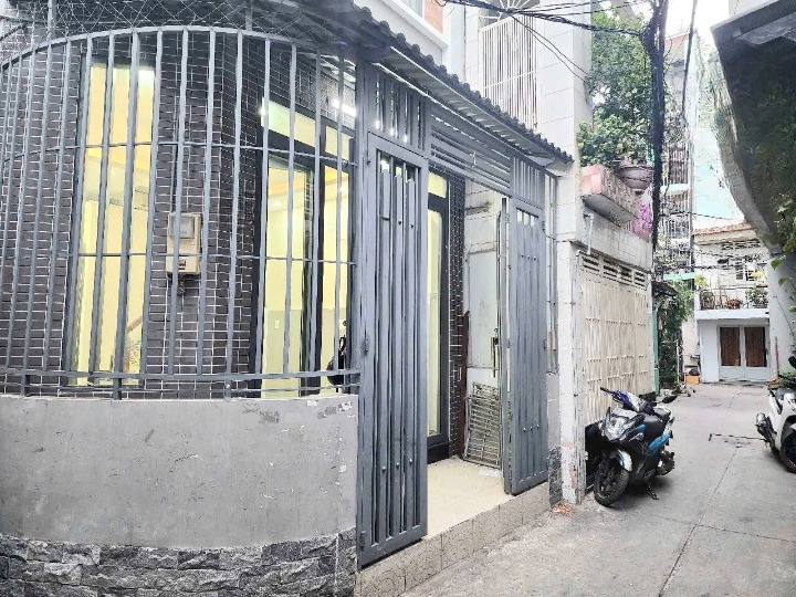 Nhà góc 4 tầng hẻm 312 Âu Dương Lân P3 Q8 - Ảnh 4