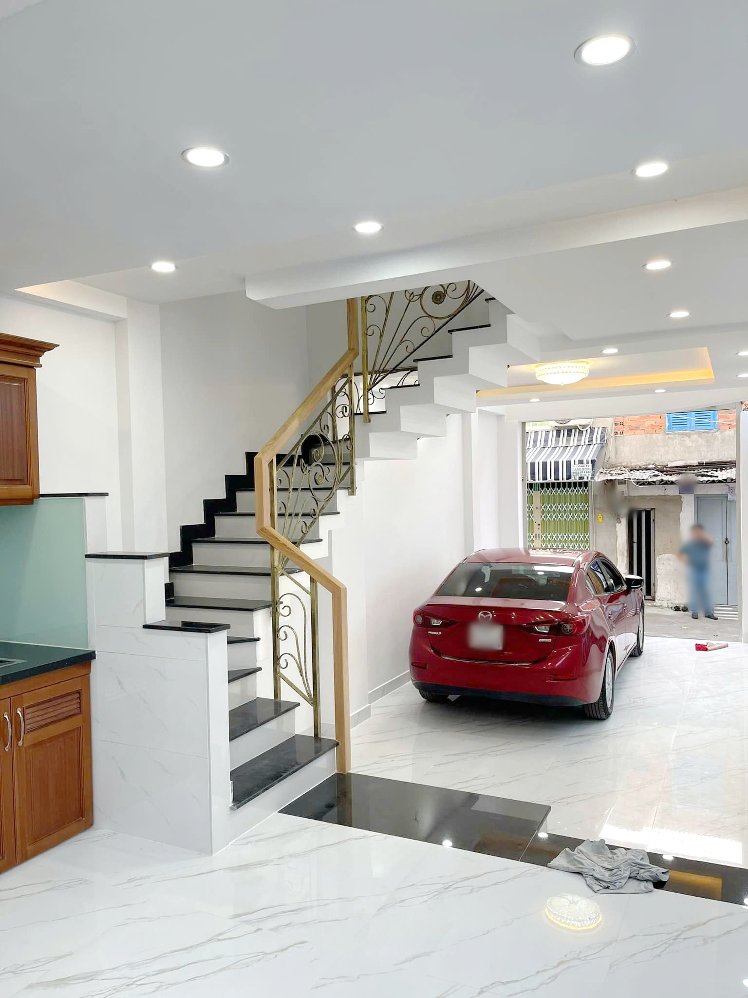 Nhà đường nội bộ 6m Bông Sao P5Q8 oto trong nhà - Ảnh 2