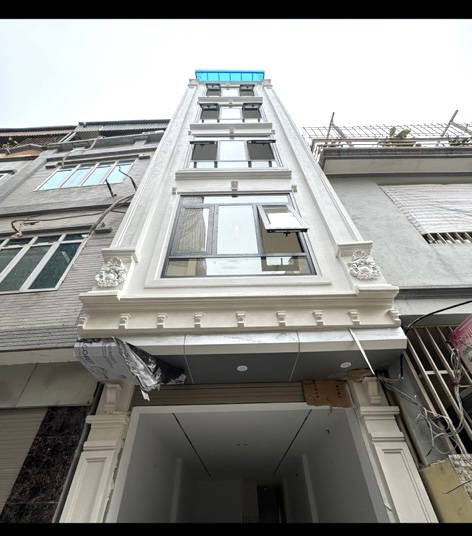 Bán Nhà Kim Giang. Thanh Trì. 6 Tầng Thang Máy. Ô Tô. DT 42m2. MT 3,5m. Giá 12,6 Tỷ. - Ảnh 1