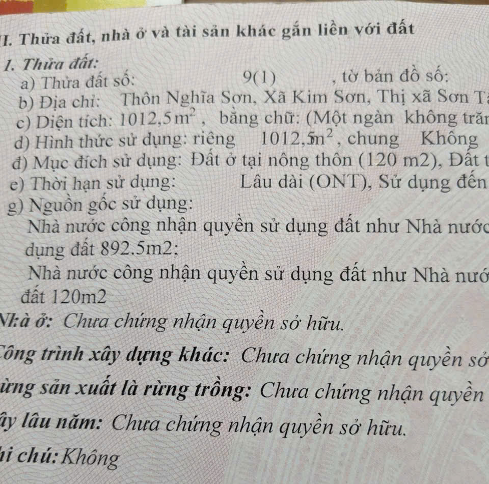 SỞ HỮU NGAY LÔ - GIÁ SIÊU ĐẦU TƯ - Vị Trí Đắc Địa Tại Kim Sơn, Sơn Tây, TPHN - Ảnh 3