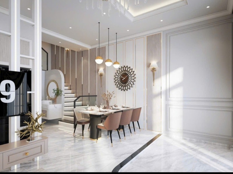 ♥ Nhà Kiệt 4m Lê Đình Lý, 3 tầng đúc mới tinh, Hiện đại, Nội thất cao cấp - Ảnh 1